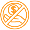 no-hidden-fees No hidden fees