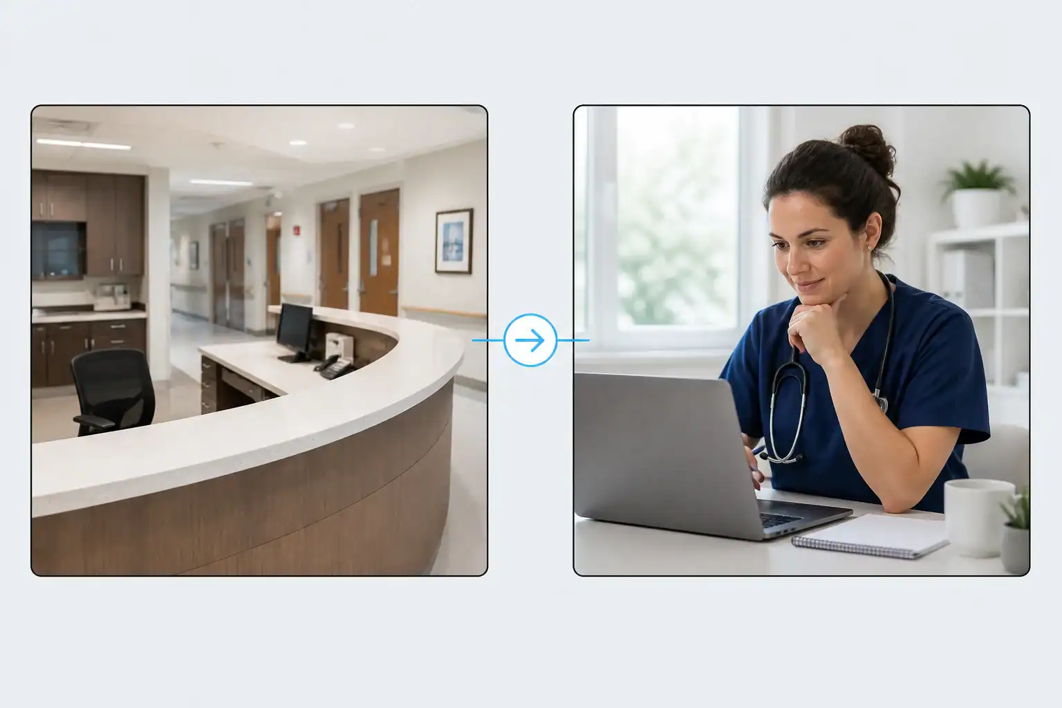 The empty desk represents real demand, and the resume is where you start closing that gap.