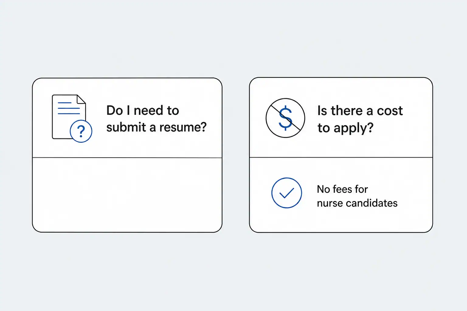 Straight answers, no fees, no fine print.